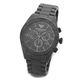 Emporio Armani（エンポリオ・アルマーニ） オールマットブラック仕上げのクロノグラフ・ウオッチ AR1458