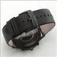 Emporio Armani（エンポリオ・アルマーニ） オールブラックカラーのレザーストラップ・クロノグラフウオッチ AR2461 - 縮小画像3