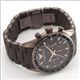 Emporio Armani（エンポリオ・アルマーニ） ブラウン＆ブロンズカラー仕上げのラバーストラップ・クロノグラフウオッチ AR5982 - 縮小画像3