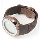 Gucci（グッチ） メンズ 腕時計 【新作】I-Gucci（アイ-グッチ）コレクション YA114シリーズ デジタルワールドタイム GGラバーストラップ ブラウンPVD YA114209 - 縮小画像3