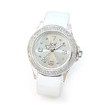 アイスウオッチ Stone（ストーン）キラキラウ・ラインストーン・ウオッチ uniサイズ シルバー ice watch Stone Tycoon - Silver - Unisex ST.SS.U.L.10