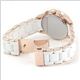 MARC BY MARC JACOBS（マークバイマークジェイコブス） ゴージャス感あるホワイト＆ピンクゴールドのラバーストラップ・クロノグラフ・ウオッチ MBM2547 - 縮小画像3