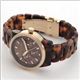Michael Kors（マイケルコース） トータス（ベッコウ）・カラー レディス・ラインストーン・インデックス・デイデイト・ウオッチ MK5038 - 縮小画像2