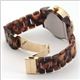 Michael Kors（マイケルコース） トータス（ベッコウ）・カラー レディス・ラインストーン・インデックス・デイデイト・ウオッチ MK5038 - 縮小画像3