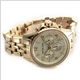 Michael Kors（マイケルコース） ラインストーンを囲ったチョイ大きめスタイル。ラグジュアリーなクロノグラフウオッチ MK5347 - 縮小画像3