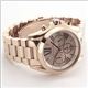 Michael Kors（マイケルコース） オールピンクゴールド・カラーで着飾ったチョイ大きめスタイルのラグジュアリーなクロノグラフ・ウオッチ MK5503 - 縮小画像3