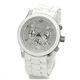 Michael Kors（マイケルコース） ホワイトラバーのクロノグラフウオッチ MK8108