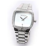 NIXON（ニクソン） 腕時計 THE SMALL PLAYER （スモール・プレイヤー） レディス・1Pダイヤ＆クリスタル・ブレスウオッチ A300-710