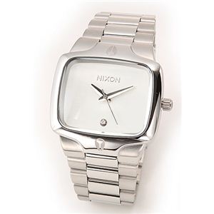 NIXON（ニクソン） メンズ 腕時計 Player プレイヤー （1Pダイヤ・ウオッチ） シルバー メンズ ブレスウオッチ A140-130