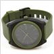 NIXON（ニクソン） THE Time TELLER P （タイムテラー） こんなカラーリング欲しかったかも☆つや消しマットブラックにザクな差し色が映えるモテ系ウオッチ【ブラック系】【ラバー】 A119-1042 - 縮小画像2