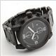 NIXON（ニクソン） THE RIDE （ライド） メンズ・デカ系・オールブラック・クロノグラフ・ブレスウオッチ A347-001 - 縮小画像2