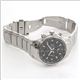 SEIKO（セイコー） スタイリッシュな、シルバー＆ブラック・カラー、ビジネスユース鉄板のクロノグラフウオッチ SNAE41P1 - 縮小画像2