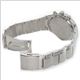 SEIKO（セイコー） スタイリッシュな、シルバー＆ブラック・カラー、ビジネスユース鉄板のクロノグラフウオッチ SNAE41P1 - 縮小画像3