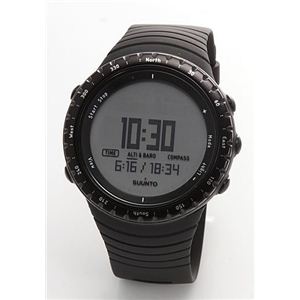 SUUNTO（スント） メンズ 腕時計 OUTDOOR SPORTS（アウトドアスポーツ） Core Regular Black（コア・レギュラー・ブラック） SS014809000