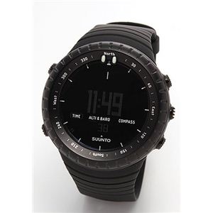 SUUNTO（スント） メンズ ウオッチ OUTDOOR SPORTS（アウトドアスポーツ） Core All Black（コア・オール・ブラック） SS014279010