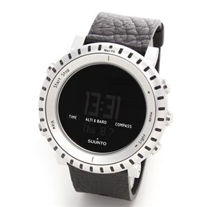 SUUNTO（スント） メンズ ウオッチ OUTDOOR SPORTS（アウトドアスポーツ） Core Black Leather（コア・ブラック・レザー） SS014280010