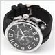 TENDENCE（テンデンス） Roundo Gulliver Chrono（ラウンド・ガリバー・クロノ）シリーズ 超おススメ・モテ系ブラック＆シルバー クロノグラフ 2046013 - 縮小画像2