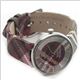 Vivienne Westwood（ヴィヴィアンウエストウッド） キュートなヴィヴィアンチェック柄ストラップ レディスウオッチ VV020BR - 縮小画像2