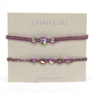 CHAN LUU（チャンルー） 1ラップ Friendship COLLECTION set 2 ペア・ブレスレット BS-3308 RBY MIX