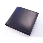 Bvlgari（ブルガリ） 二つ折り小銭入れ付き財布 ブラック EX20064