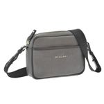 Bvlgari（ブルガリ） WEEKEND ウィークエンド ミニ ショルダーバッグ クロスボディ ダークグレー×ブラック 32476 CANVAS BLK