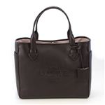 Loewe（ロエベ） ヘリテージ スクエア スモール トートバッグ HERITAGE SMALL TOTE SOFT CALF ダークブラウン 377 79 751 3110 Dark Brown