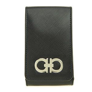 Ferragamo（サルバトーレフェラガモ） スマートフォン／iPhone 携帯ケース ブラック A950 PEBBLE BLK