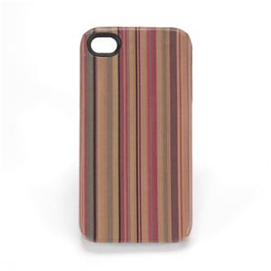 Paul smith（ポールスミス） iPhone4／4S アイフォン専用ケース ハードカバー マルチストライプ／ブラック AGXA 2981 W217 1 Vintage