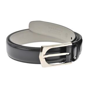 Bvlgari（ブルガリ） Arch buckle メンズ ベルト アーチバックル ブラック 31488 CALF BLACK