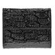FOLLI FOLLIE（フォリフォリ） ロゴマニア ロゴ型押し 小銭入れ・パスケース付 三つ折財布 ブラック WA0L027SK BLK - 縮小画像1