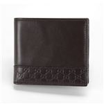 Gucci（グッチ） MISTRAL マイクログッチシマ×カーフ メンズ 小銭入れ付 二つ折り財布 ブラウン 256418 A8WQN 2019