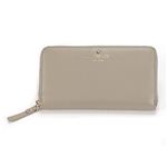 KATE SPADE（ケイトスペード） COBBLE HILL Leslie コブラヒル ラウンドファスナー長財布 グレイッシュベージュ PWRU1801 74 Oyster