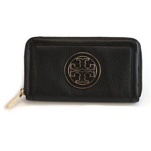 TORY BURCH（トリーバーチ） AMANDA アマンダ ラウンドファスナー長財布 ブラック 31129020 1 BLACK