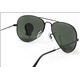 RayBan（レイバン） サングラス アビエーター ブラック／グリーン RB3025 L2823 （並行輸入品）クラシックメタル ティアドロップ - 縮小画像2