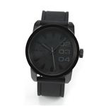 DIESEL（ディーゼル） オールブラックラバーブレスウオッチ【ブラック系】【ラバー】【10気圧防水】DZ1446