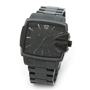 DIESEL（ディーゼル） オールブラック・スクエアフェイス、ブレスウオッチ 【ブラック系】 DZ1499