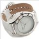 MARC BY MARC JACOBS（マークバイマークジェイコブス） ロゴの入ったホワイトベゼル、上質、クールビューティなレザーストラップウオッチ MBM1099 - 縮小画像2