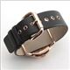 MARC BY MARC JACOBS（マークバイマークジェイコブス） ロゴベゼルが可愛いブラックレザーストラップ・ウオッチ MBM1225 - 縮小画像3
