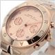 MARC BY MARC JACOBS（マークバイマークジェイコブス） ロゴベゼルが可愛いローズゴールドカラーのクロノグラフウオッチ MBM3102 - 縮小画像2