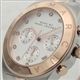 MARC BY MARC JACOBS（マークバイマークジェイコブス） ロゴベゼルとラインストーンインデックスが可愛いクロノ・ウオッチ MBM3178 - 縮小画像2