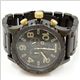 NIXON（ニクソン） THE 51-30 CHRONO（フィフティーワンサーティー・クロノ） つや消しマットブラックにゴールドの差し色が映えるモテ系ウオッチ【ブラック系】【300m防水】【クロノグラフ】 A083-1041 - 縮小画像2