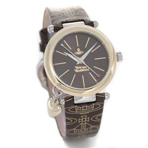 Vivienne Westwood（ヴィヴィアンウエストウッド） オーブ・プリントストラップ・レディス・ウオッチ VV006BRBR