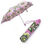 Vera Bradley（ヴェラブラッドリー） Umbrella ワンタッチ 折りたたみ傘 アンブレラ 12292 124 Priscilla Pink