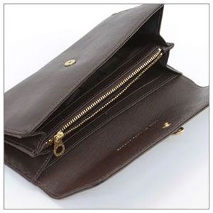 MARC BY MARC JACOBS（マークバイマークジェイコブス） Preppy Leather 二つ折り長財布 ダークブラウン M3122525 81036 Deepest Brown