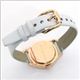 MARC BY MARC JACOBS（マークバイマークジェイコブス） ロゴベゼルとホワイトストラップ レディス・レザーストラップウオッチ MBM1207 - 縮小画像3