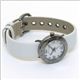 MARC BY MARC JACOBS（マークバイマークジェイコブス） ロゴベゼルとホワイトストラップ レディス・レザーストラップウオッチ MBM1226 - 縮小画像2