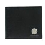 HUNTING WORLD（ハンティングワールド） TAHOE タホー 小銭入れ付 二つ折り財布 ブラック 575-1-233 BLK
