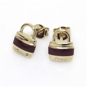 Chloe（クロエ） アクセサリー PADINGTON パディントン ピアス CHIANTI RED シャンティレッド 2E0468 AZ2 52C