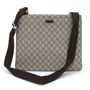 Gucci（グッチ） GGプラス メッセンジャーバッグ クロスボディ ベージュ／ブラウン 201446 KGDIG 8588