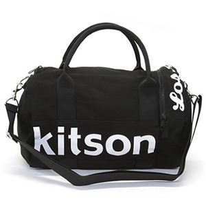 Kitson（キットソン） MINI DUFFLE ミニ ダッフル 2WAY ショルダー・ボストンバッグ ブラック／ブラック KHB0392